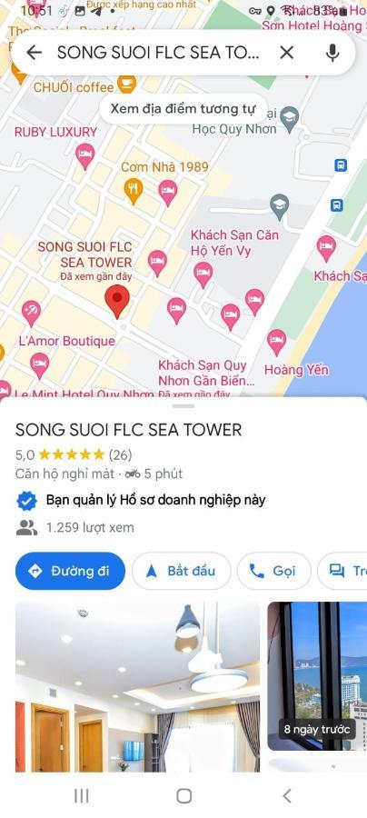 Song Suoi Flc Seatower - Seaview Apartment Quy Nhon Exteriér fotografie